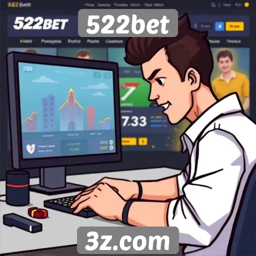 Avaliação da experiência do usuário no site 522bet